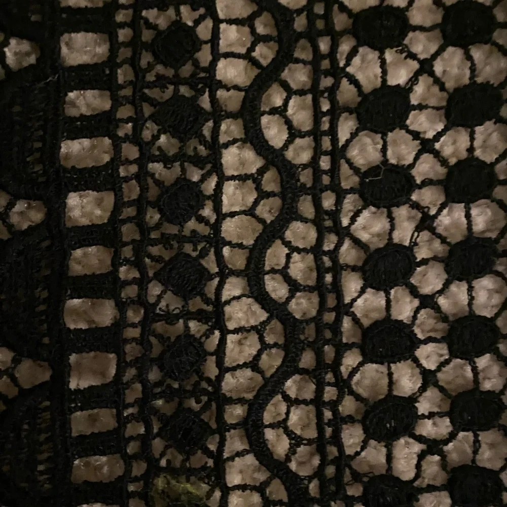 Isabel Marant cropped black lace blouse - Picture 6 of 6